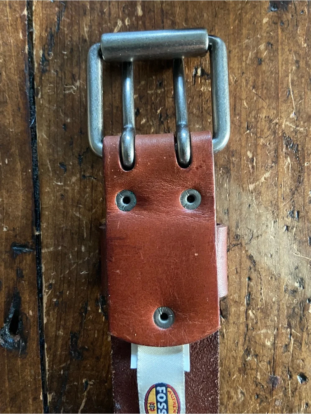 Fossil vintage belt